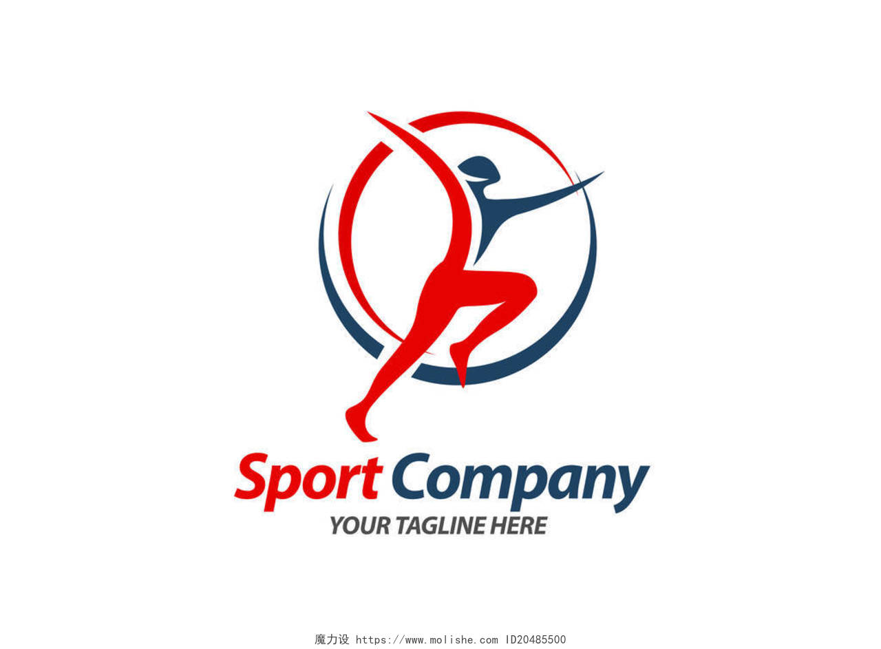 运动健美标志logo